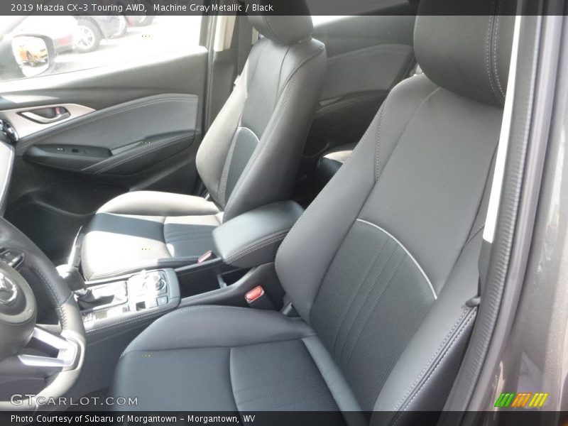 Machine Gray Metallic / Black 2019 Mazda CX-3 Touring AWD