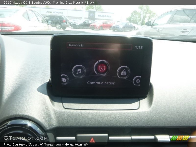 Machine Gray Metallic / Black 2019 Mazda CX-3 Touring AWD