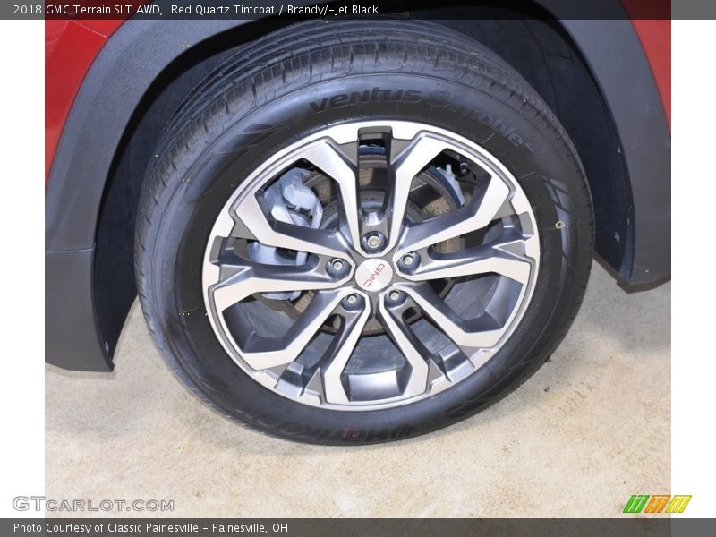 Red Quartz Tintcoat / Brandy/­Jet Black 2018 GMC Terrain SLT AWD
