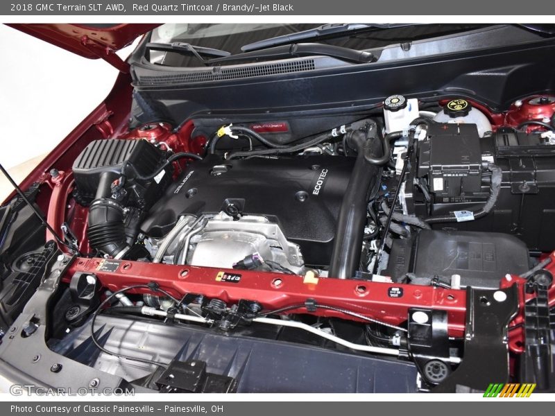 Red Quartz Tintcoat / Brandy/­Jet Black 2018 GMC Terrain SLT AWD