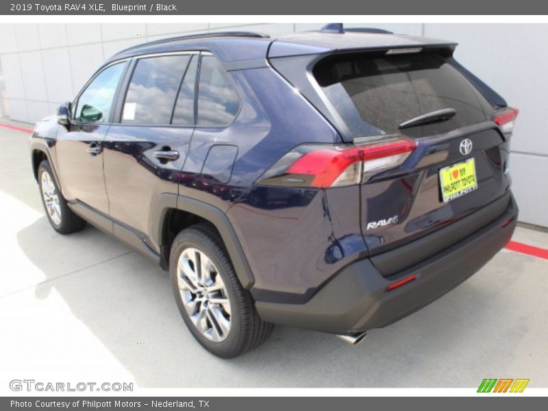 Blueprint / Black 2019 Toyota RAV4 XLE