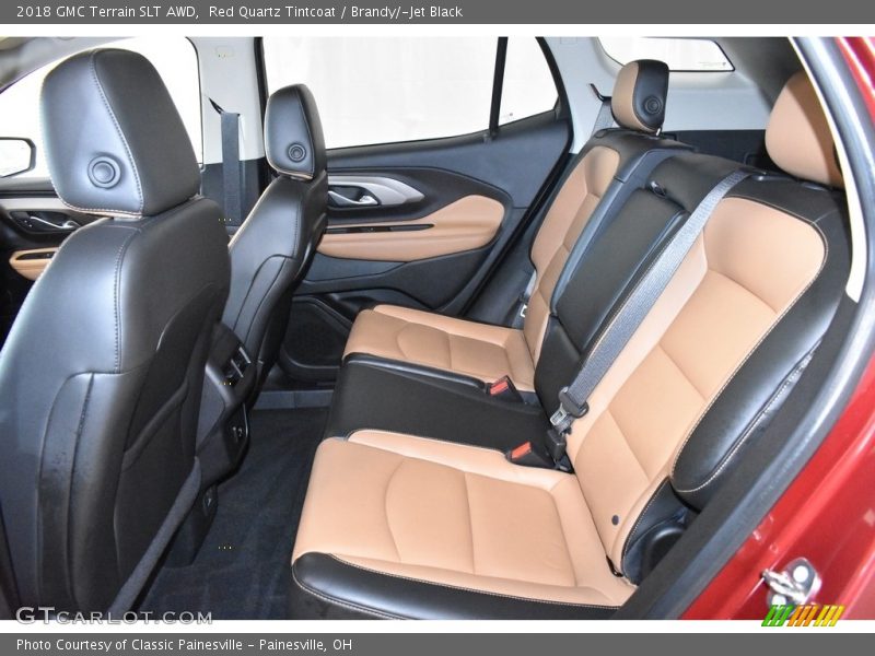 Red Quartz Tintcoat / Brandy/­Jet Black 2018 GMC Terrain SLT AWD