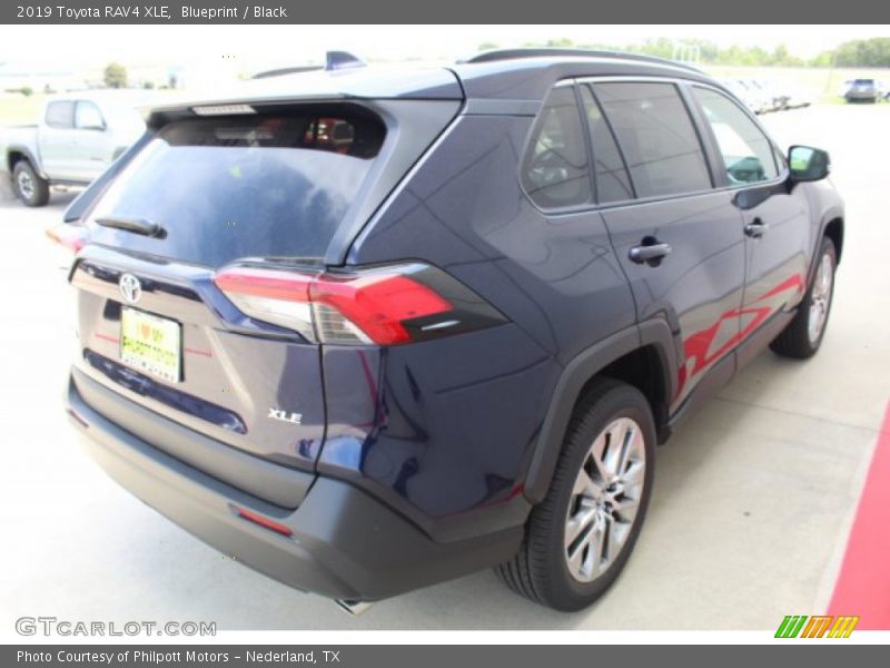 Blueprint / Black 2019 Toyota RAV4 XLE