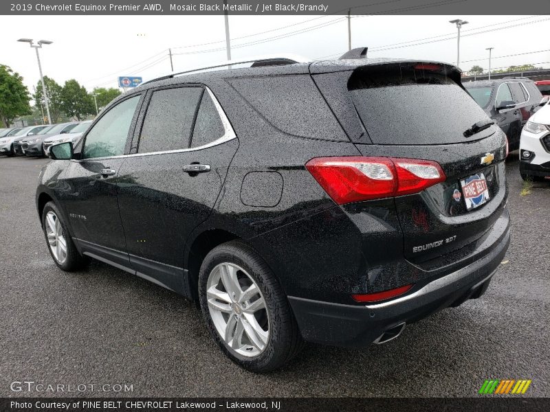 Mosaic Black Metallic / Jet Black/Brandy 2019 Chevrolet Equinox Premier AWD