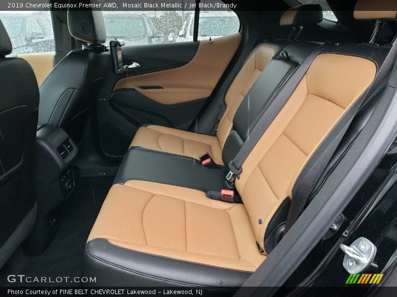 Mosaic Black Metallic / Jet Black/Brandy 2019 Chevrolet Equinox Premier AWD