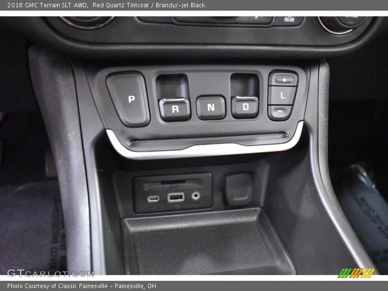 Red Quartz Tintcoat / Brandy/­Jet Black 2018 GMC Terrain SLT AWD