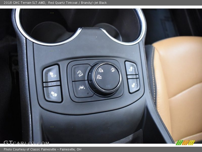 Red Quartz Tintcoat / Brandy/­Jet Black 2018 GMC Terrain SLT AWD