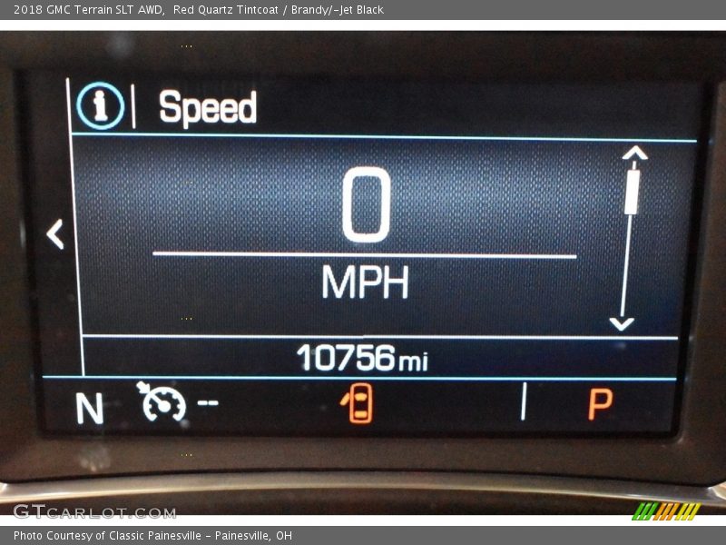 Red Quartz Tintcoat / Brandy/­Jet Black 2018 GMC Terrain SLT AWD
