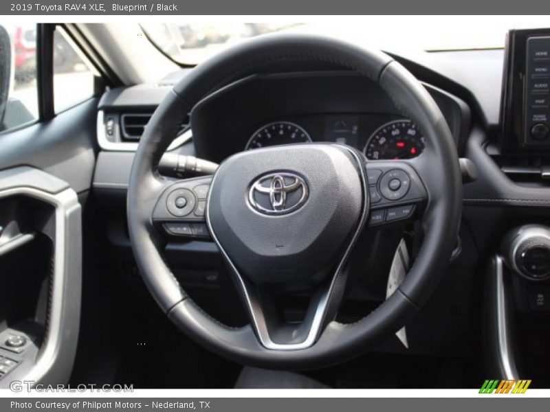 Blueprint / Black 2019 Toyota RAV4 XLE
