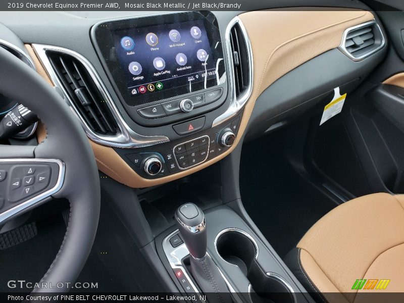 Mosaic Black Metallic / Jet Black/Brandy 2019 Chevrolet Equinox Premier AWD