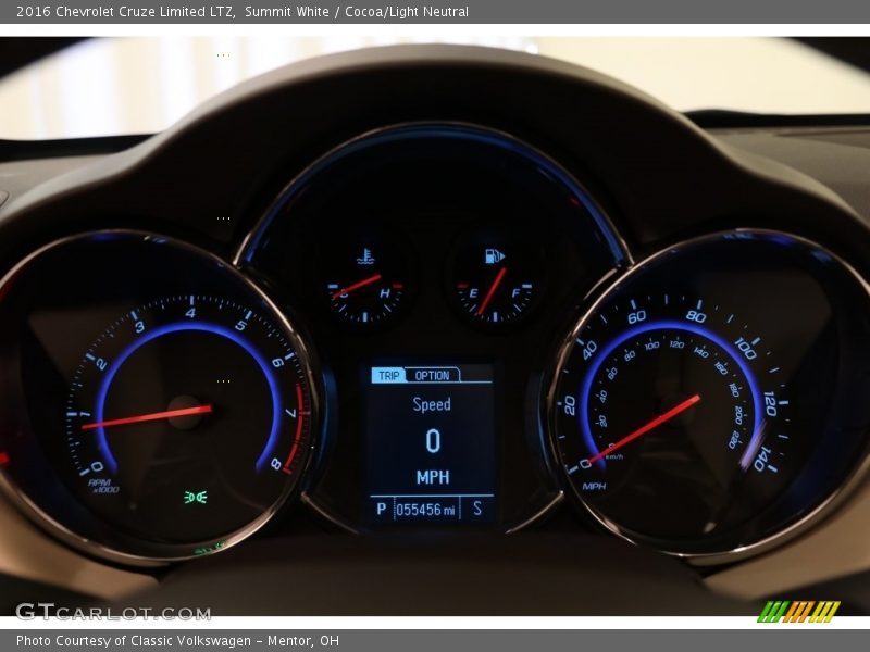 Summit White / Cocoa/Light Neutral 2016 Chevrolet Cruze Limited LTZ