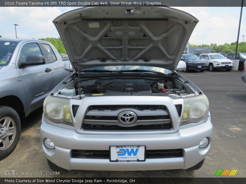 Silver Streak Mica / Graphite 2010 Toyota Tacoma V6 SR5 TRD Sport Double Cab 4x4