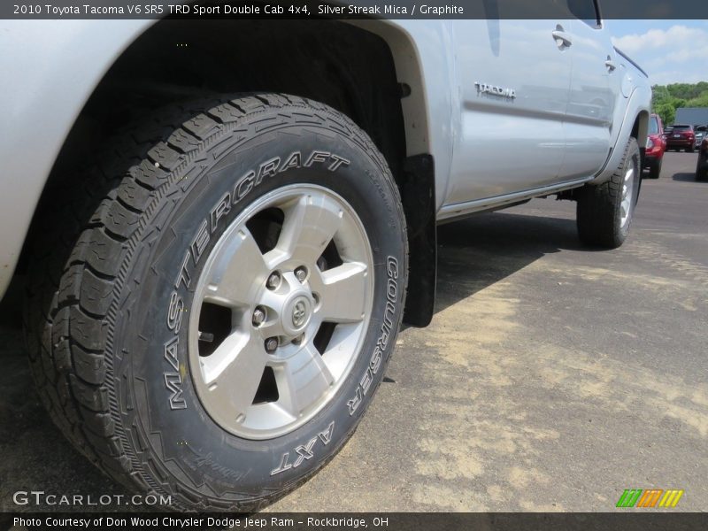 Silver Streak Mica / Graphite 2010 Toyota Tacoma V6 SR5 TRD Sport Double Cab 4x4