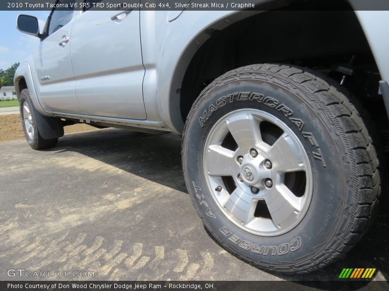 Silver Streak Mica / Graphite 2010 Toyota Tacoma V6 SR5 TRD Sport Double Cab 4x4