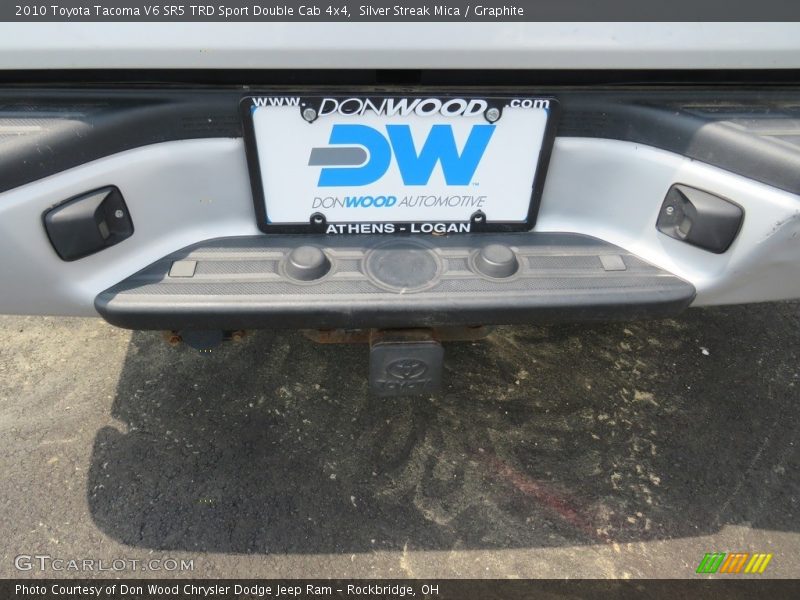 Silver Streak Mica / Graphite 2010 Toyota Tacoma V6 SR5 TRD Sport Double Cab 4x4