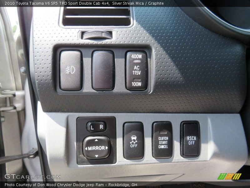 Silver Streak Mica / Graphite 2010 Toyota Tacoma V6 SR5 TRD Sport Double Cab 4x4