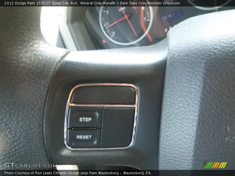 Mineral Gray Metallic / Dark Slate Gray/Medium Graystone 2012 Dodge Ram 1500 ST Quad Cab 4x4