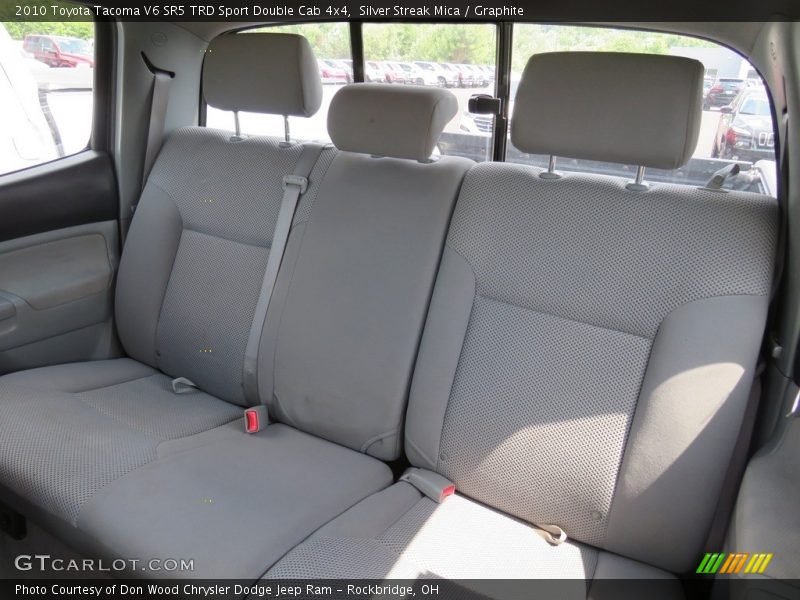 Silver Streak Mica / Graphite 2010 Toyota Tacoma V6 SR5 TRD Sport Double Cab 4x4