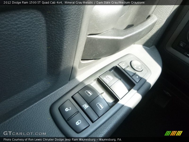 Mineral Gray Metallic / Dark Slate Gray/Medium Graystone 2012 Dodge Ram 1500 ST Quad Cab 4x4