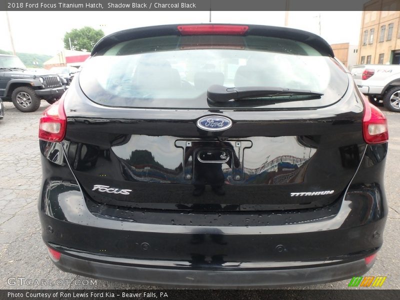 Shadow Black / Charcoal Black 2018 Ford Focus Titanium Hatch