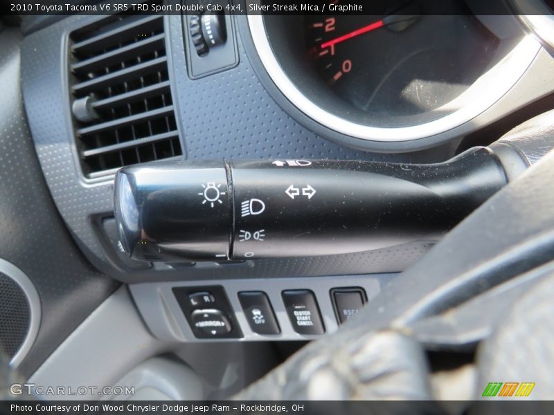 Silver Streak Mica / Graphite 2010 Toyota Tacoma V6 SR5 TRD Sport Double Cab 4x4