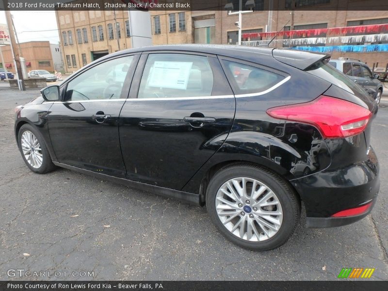 Shadow Black / Charcoal Black 2018 Ford Focus Titanium Hatch