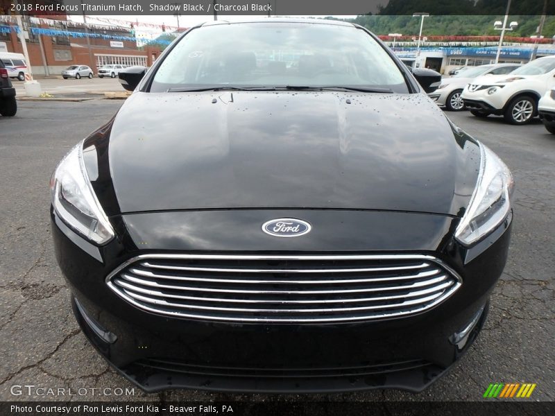 Shadow Black / Charcoal Black 2018 Ford Focus Titanium Hatch