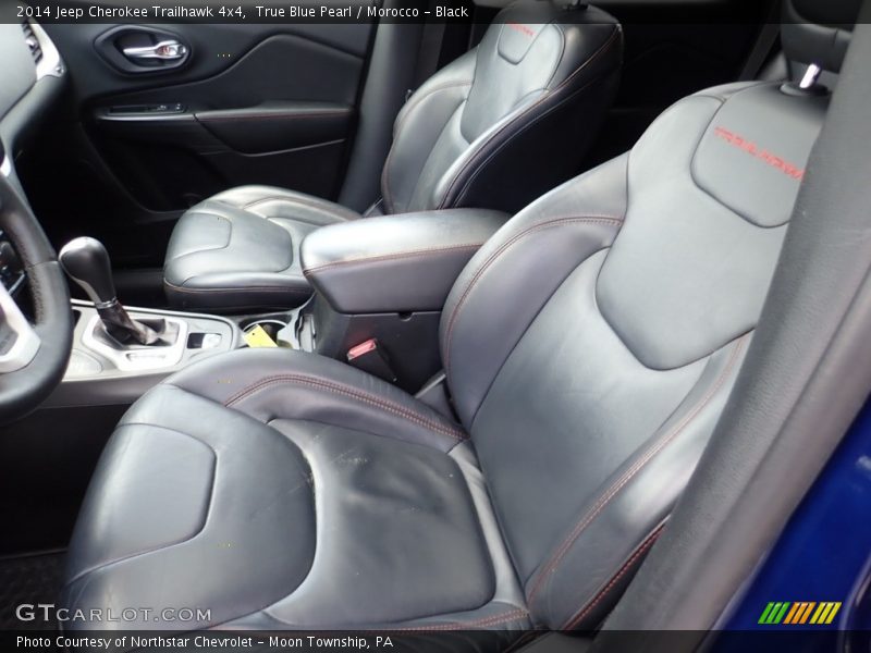 True Blue Pearl / Morocco - Black 2014 Jeep Cherokee Trailhawk 4x4