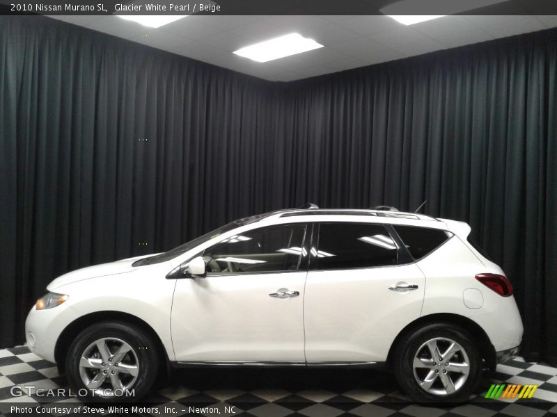 Glacier White Pearl / Beige 2010 Nissan Murano SL