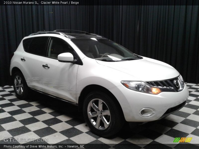 Glacier White Pearl / Beige 2010 Nissan Murano SL