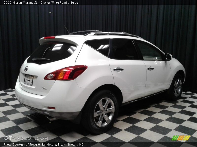 Glacier White Pearl / Beige 2010 Nissan Murano SL