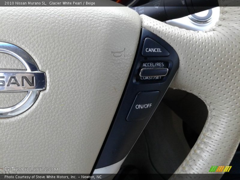 Glacier White Pearl / Beige 2010 Nissan Murano SL