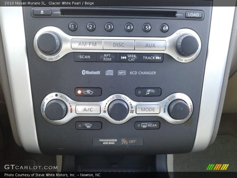 Glacier White Pearl / Beige 2010 Nissan Murano SL