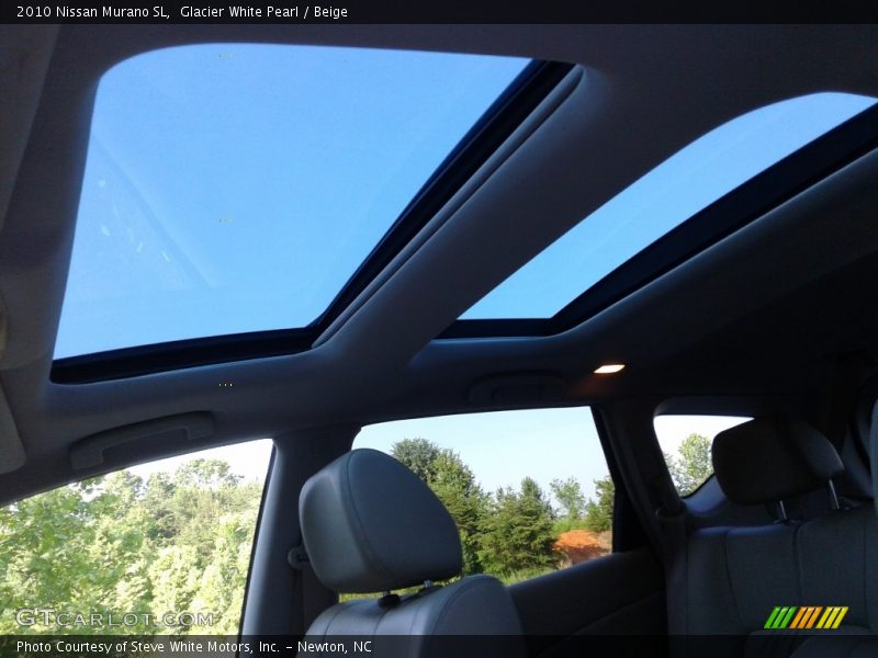 Glacier White Pearl / Beige 2010 Nissan Murano SL