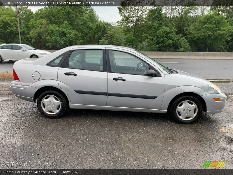CD Silver Metallic / Medium Graphite 2002 Ford Focus LX Sedan