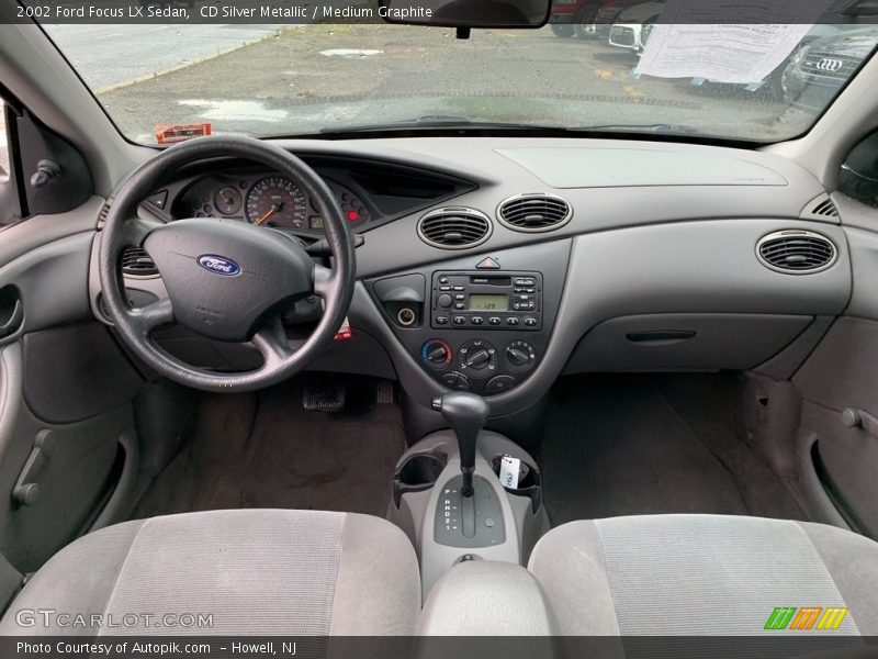 CD Silver Metallic / Medium Graphite 2002 Ford Focus LX Sedan