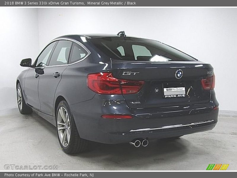 Mineral Grey Metallic / Black 2018 BMW 3 Series 330i xDrive Gran Turismo
