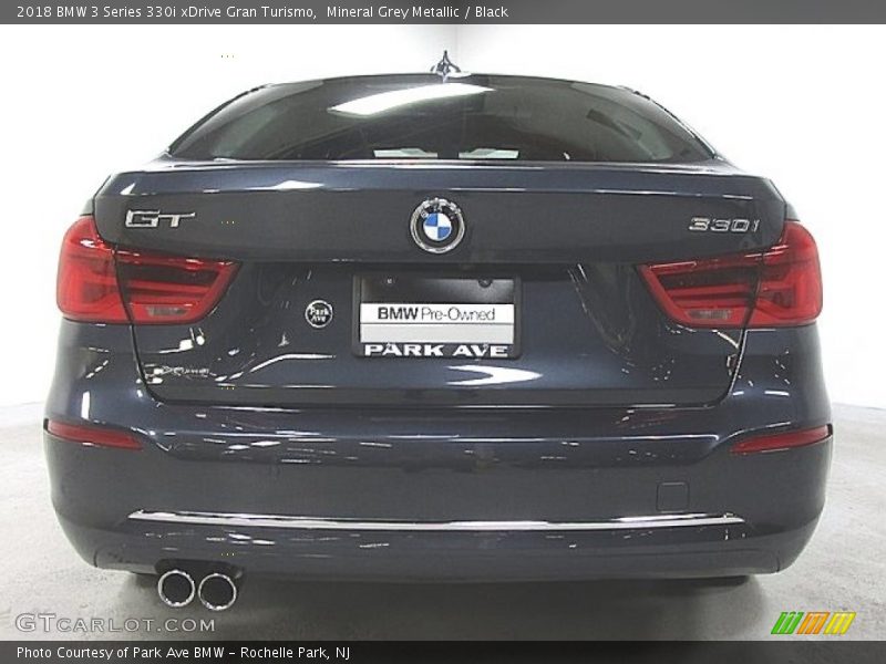 Mineral Grey Metallic / Black 2018 BMW 3 Series 330i xDrive Gran Turismo