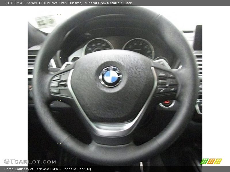 Mineral Grey Metallic / Black 2018 BMW 3 Series 330i xDrive Gran Turismo