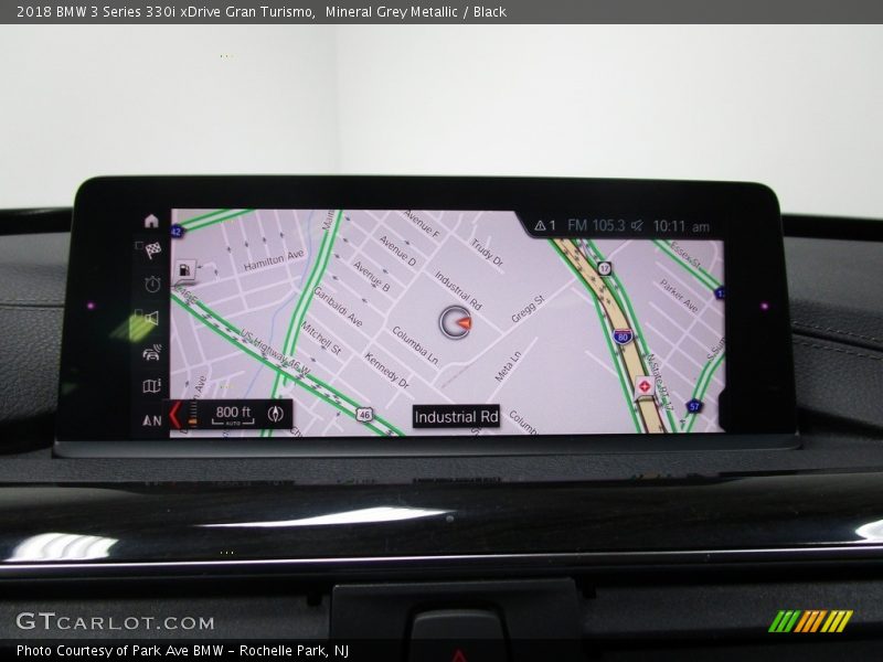 Mineral Grey Metallic / Black 2018 BMW 3 Series 330i xDrive Gran Turismo