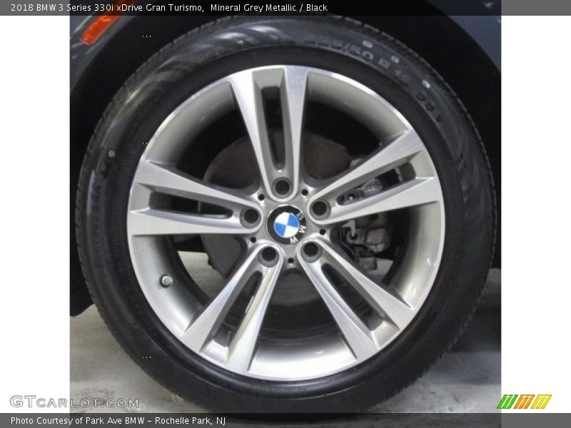 Mineral Grey Metallic / Black 2018 BMW 3 Series 330i xDrive Gran Turismo