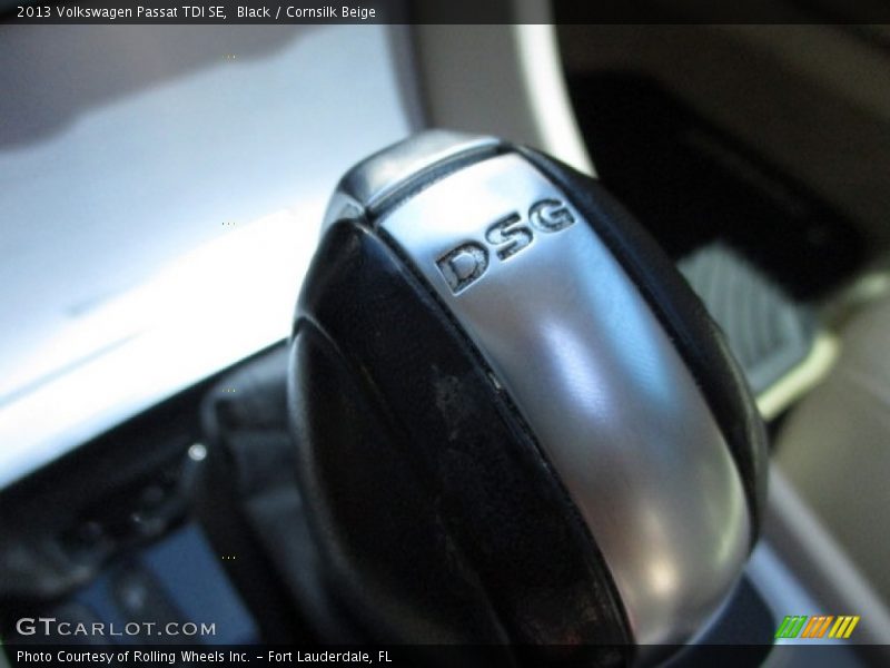 Black / Cornsilk Beige 2013 Volkswagen Passat TDI SE