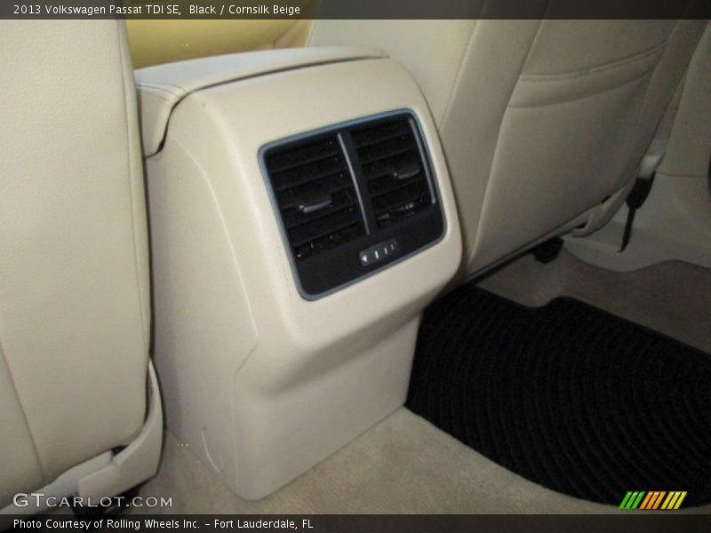 Black / Cornsilk Beige 2013 Volkswagen Passat TDI SE