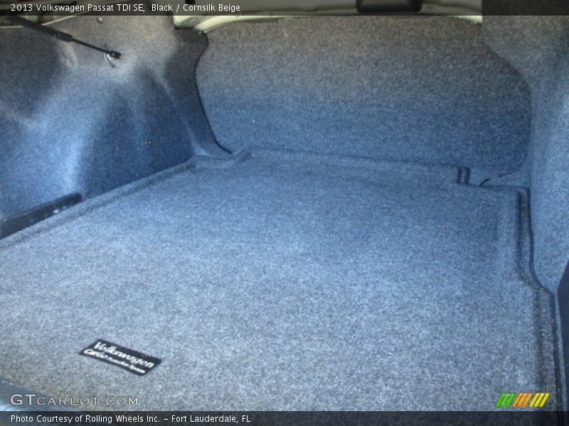 Black / Cornsilk Beige 2013 Volkswagen Passat TDI SE