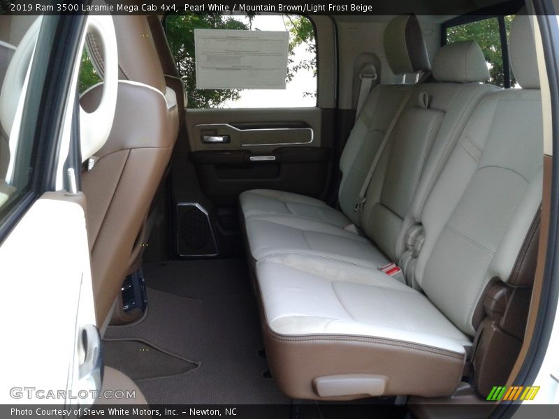 Rear Seat of 2019 3500 Laramie Mega Cab 4x4