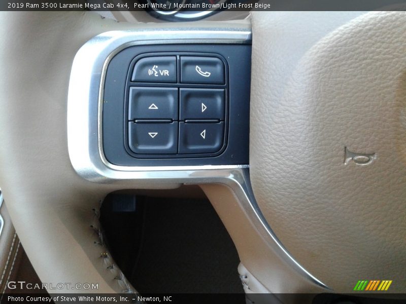  2019 3500 Laramie Mega Cab 4x4 Steering Wheel