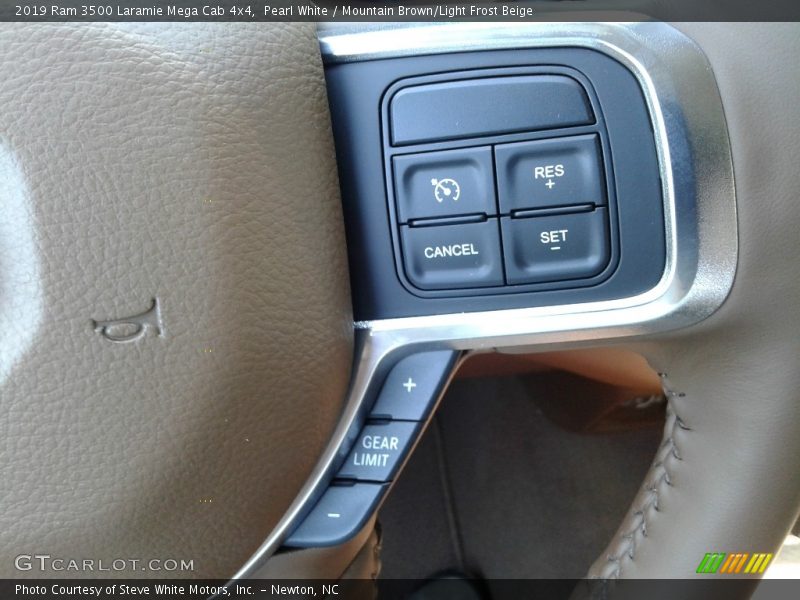  2019 3500 Laramie Mega Cab 4x4 Steering Wheel