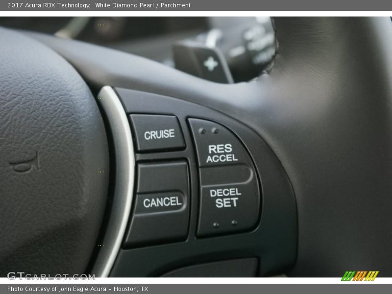 White Diamond Pearl / Parchment 2017 Acura RDX Technology