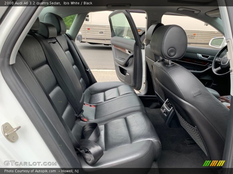 Ibis White / Black 2008 Audi A6 3.2 quattro Sedan