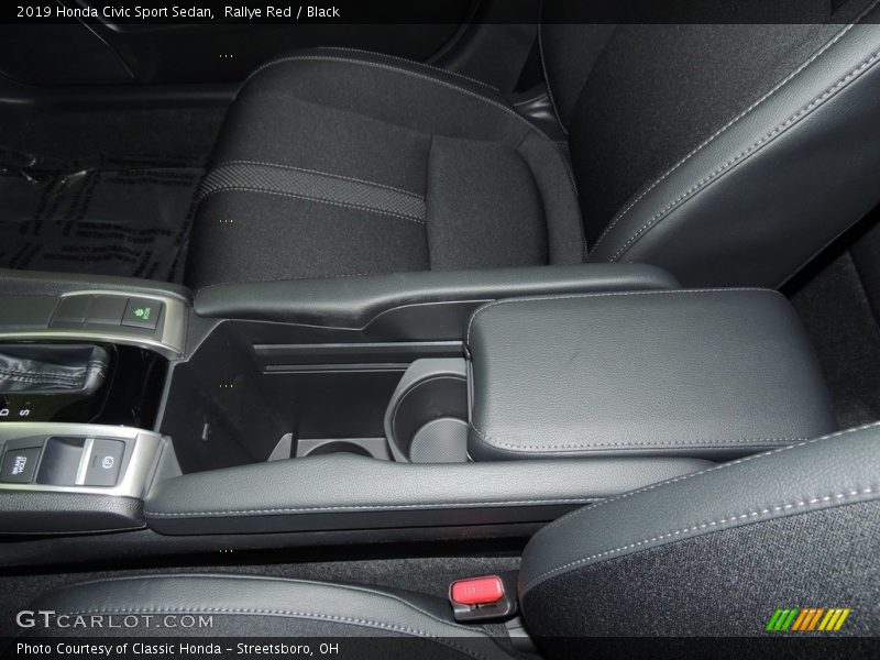 Rallye Red / Black 2019 Honda Civic Sport Sedan